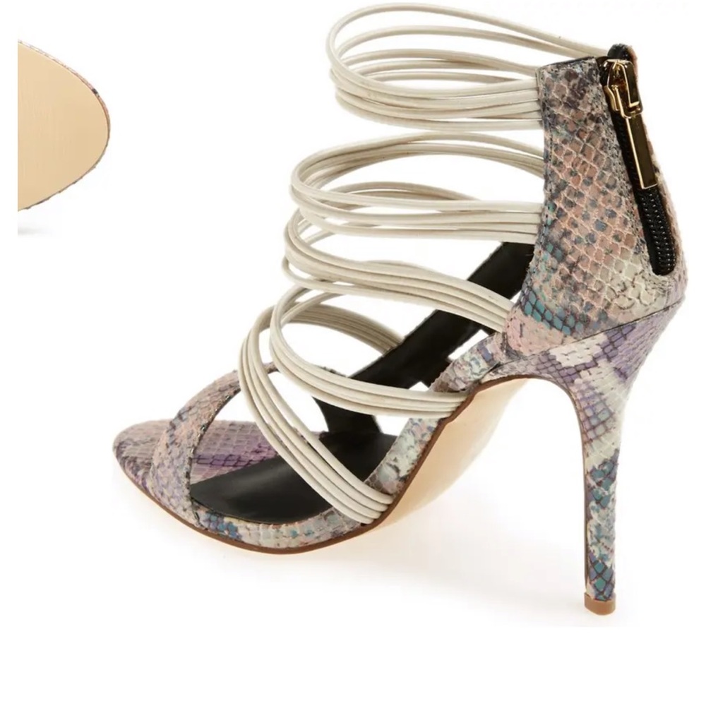 Snake skin heels